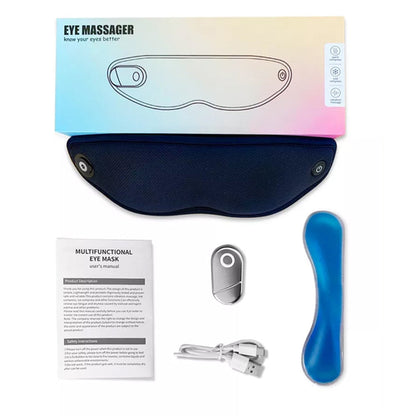 Masseur oculaire intelligent 3D sans fil avec fonction chaud & froid
